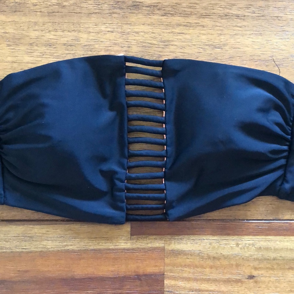 STRAPLESS Black Sexy Bikini Top